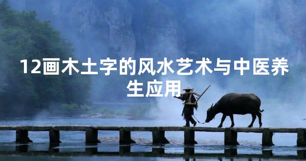 12画木土字的风水艺术与中医养生应用