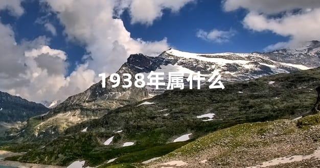 1938年属什么