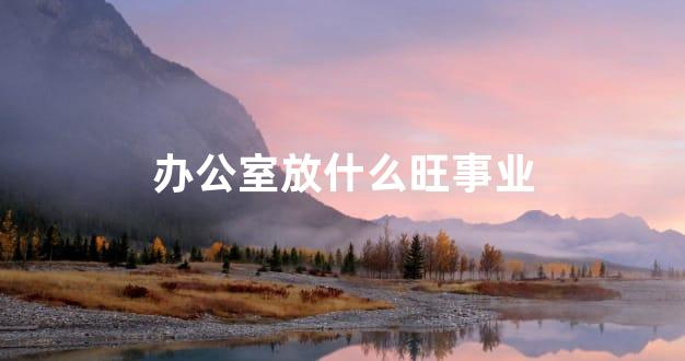 办公室放什么旺事业