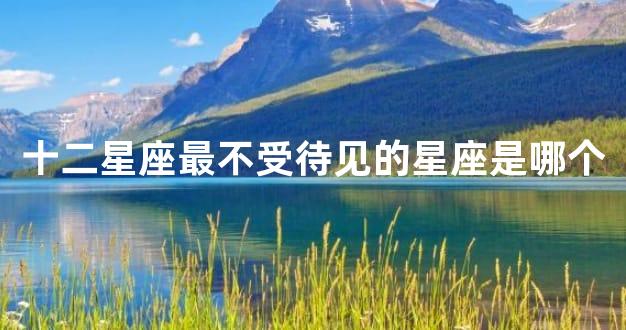十二星座最不受待见的星座是哪个