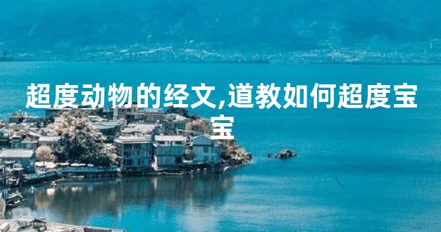 超度动物的经文,道教如何超度宝宝