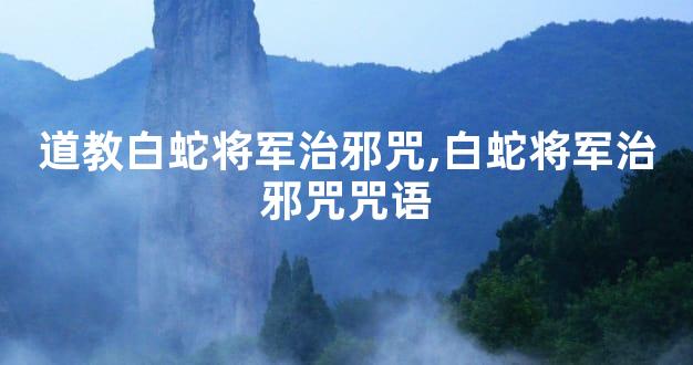 道教白蛇将军治邪咒,白蛇将军治邪咒咒语