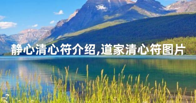 静心清心符介绍,道家清心符图片